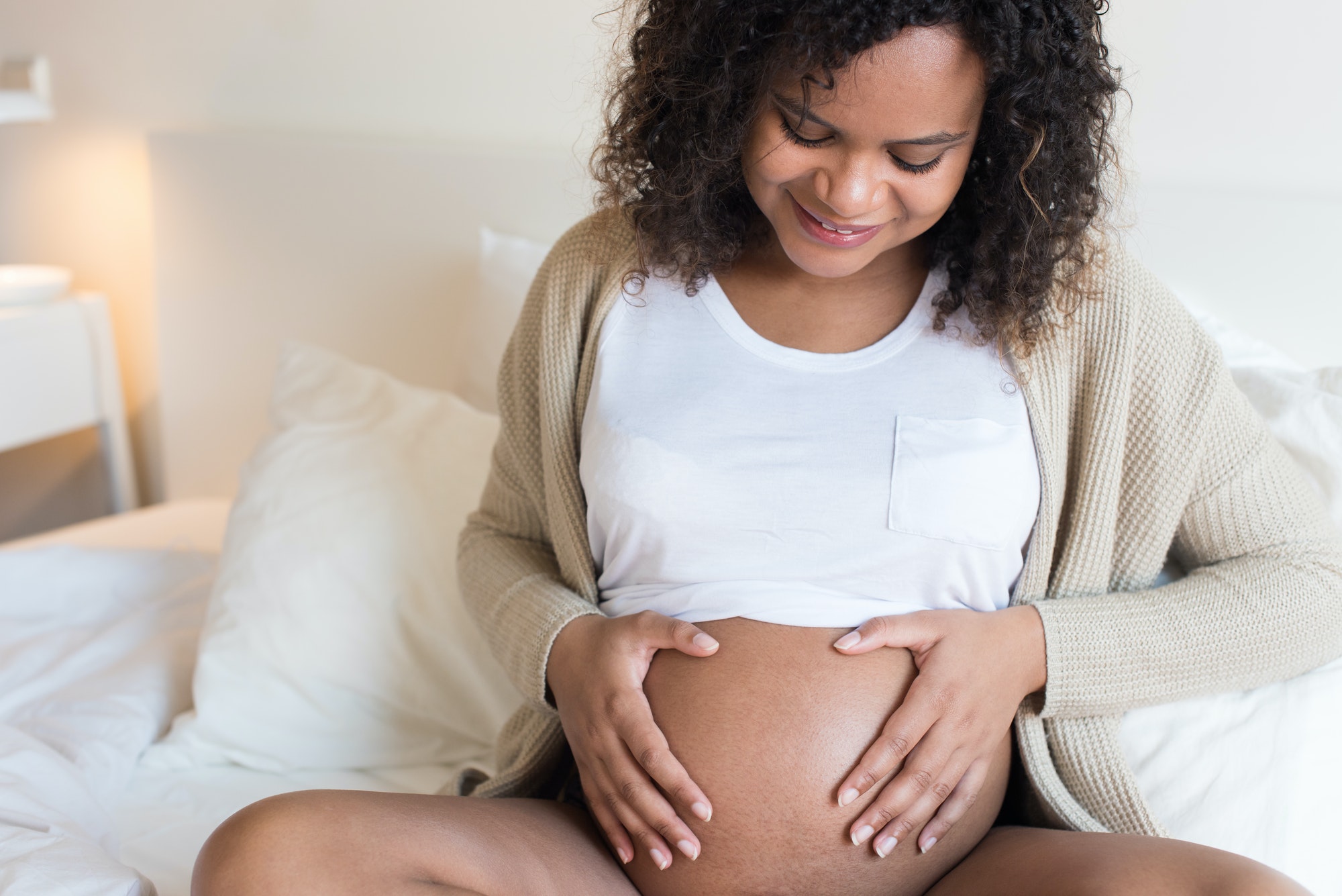 Pregnant African Woman